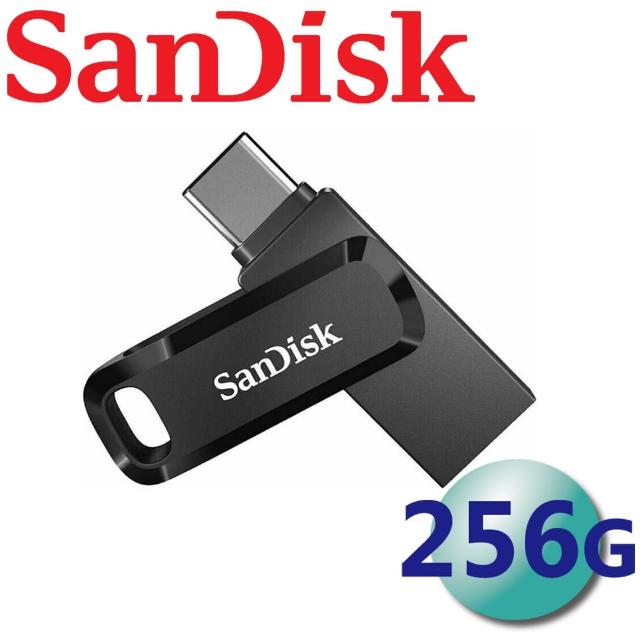 【SanDisk 晟碟】256GB Ultra USB Go Type-C USB3.2 隨身碟(平輸)