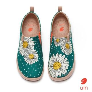 【uin】西班牙原創設計 女鞋 雛菊星空彩繪休閒鞋W1010071(彩繪)