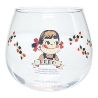 【小禮堂】PEKO不二家 無把玻璃杯 290ml(平輸品)