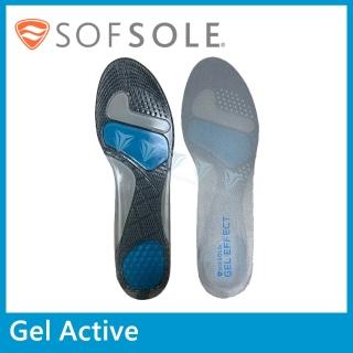 【SOFSOLE】GEL EFFECT 凝膠運動鞋墊 S1340(專利凝膠/輕量化/減震)