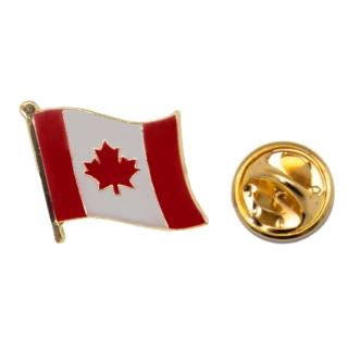 【A-ONE 匯旺】Canada 加拿大紀念胸針 金屬徽章 胸徽 國徽飾品 紀念胸章 國家胸針 紀念徽章
