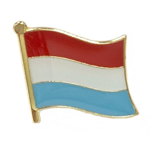 【A-ONE 匯旺】Luxembourg 盧森堡 國旗辨識胸針 國旗配飾 國徽徽章愛國 國慶 遊行 流行