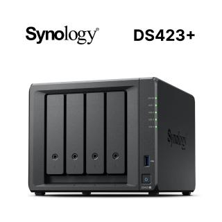 【Synology 群暉科技】搭 HAT3300 6TB x2 ★ DS423+ 4Bay NAS 網路儲存伺服器