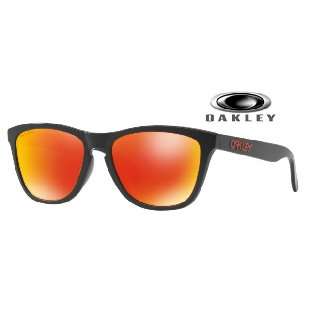 【Oakley】奧克利FROGSKINS 亞洲版舒適休閒太陽眼鏡PRIZM鏡片