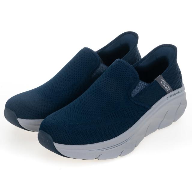 【SKECHERS】男鞋 休閒系列 瞬穿舒適科技 D LUX WALKER 2.0(232463NVY)