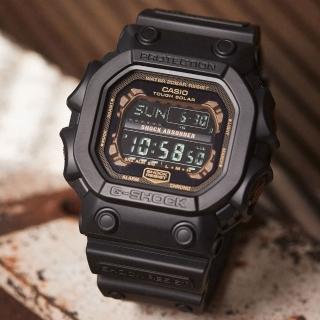 【CASIO 卡西歐】G-SHOCK 鏽鐵設計 強悍風格 太陽能電子腕錶 禮物推薦 畢業禮物(GX-56RC-1)