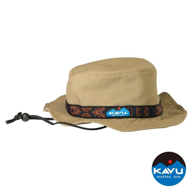 【KAVU】Organic Strap Bucket 民族編織帶漁夫帽 傳統卡其 #1169