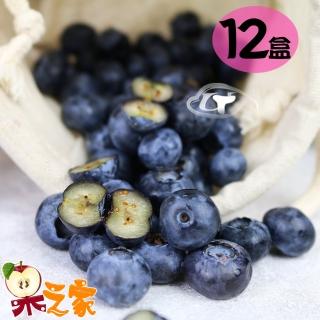 【果之家】藍莓1箱12盒/箱(空運進口)