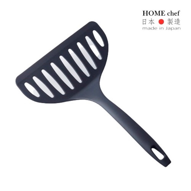 【HOME chef】不沾鍋琺瑯鍋耐熱寬鍋鏟 煎魚鏟(日本製)