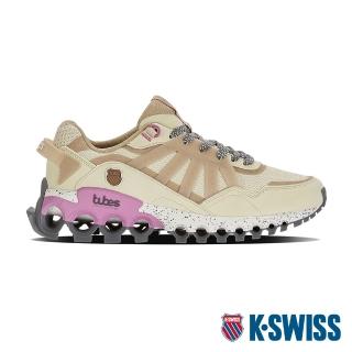 【K-SWISS】輕量訓練鞋 Tubes Sport Trail-女-卡其/灰/粉紫(98540-246)
