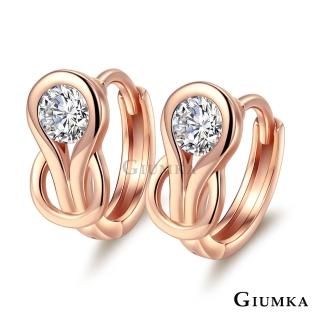 【GIUMKA】開運．新年禮物．易扣式耳環．耳針式(玫金款)