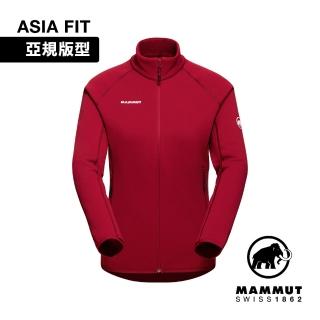 【Mammut 長毛象】Aconcagua ML Jacket AF W 運動刷毛機能立領外套 女款 緋紅 #1014-04451