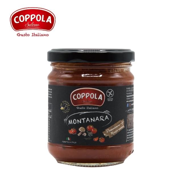 【Coppola】無加糖蘑菇番茄麵醬 180gx1罐