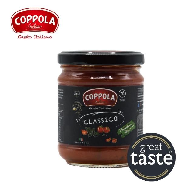 【Coppola】無加糖羅勒番茄麵醬 180gx1罐