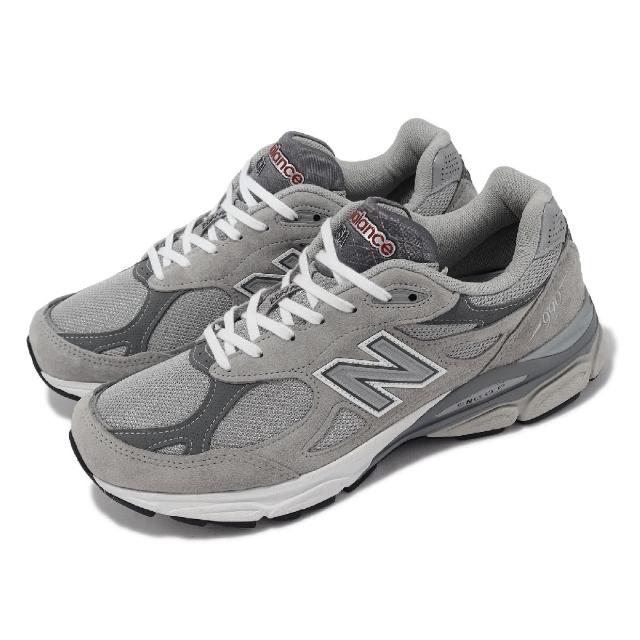 NEW BALANCE】休閒鞋990 V3 男鞋女鞋灰元祖灰銀美製麂皮反光運動鞋NB