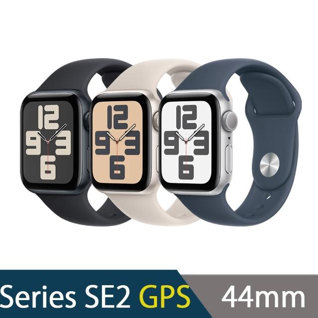 【Apple】Apple Watch SE2 44mm GPS(鋁金屬錶殼搭配運動型錶帶)