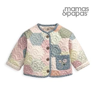 【Mamas & Papas】斯托克印花磚-絎縫外套_Laura Ashley聯名款(3種尺寸可選)