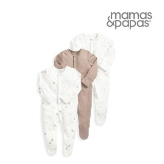 【Mamas & Papas】小野鴨踏青-連身衣3件組(4種尺寸可選)