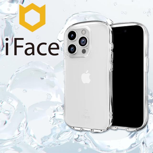 【iFace】iPhone 15 Pro Look in Clear 抗衝擊曲線保護殼(透明)