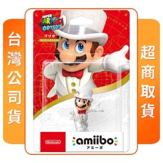 【Nintendo 任天堂】amiibo 瑪利歐 新郎造型(超級瑪利歐系列)