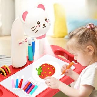 【Arbea】兒童智慧投影繪畫桌玩具(畫畫遊戲)