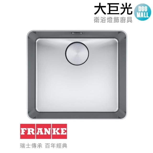 【大巨光】瑞士FRANKE Mythos系列 不鏽鋼廚房水槽(MYX210-45)