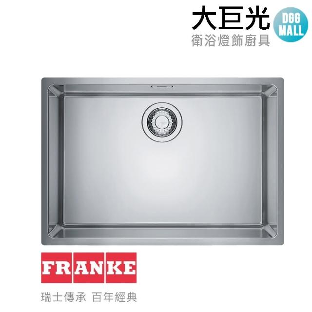 【大巨光】瑞士FRANKE Maris 系列 不鏽鋼廚房水槽(FEX 110-70)