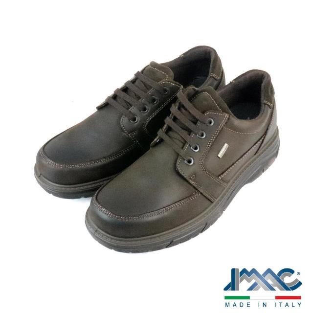 【IMAC】IMAC-TEX防水透氣輕量綁帶休閒鞋 咖啡色(451848-COFF)