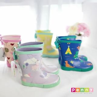 【澳洲Penny】兒童中筒雨靴(防水透氣不悶腳雨鞋 靴子)