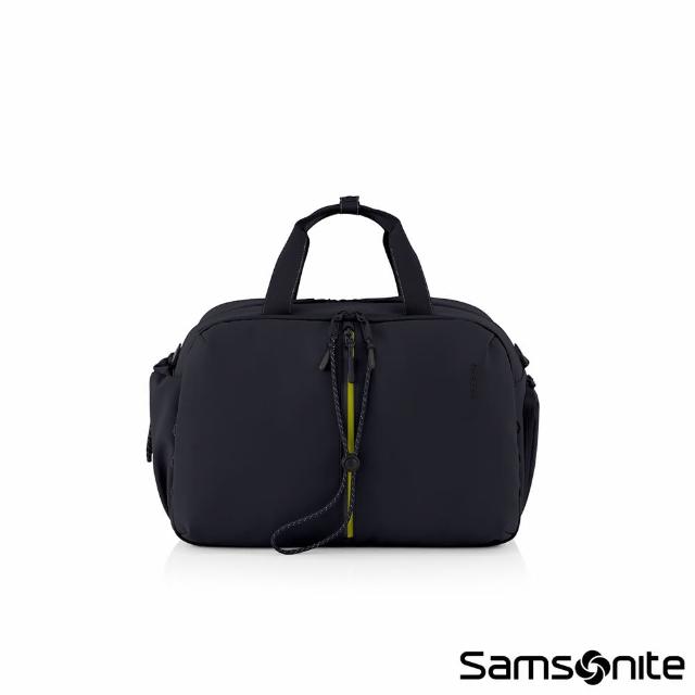 【Samsonite 新秀麗】AC+IVE 中性多功能休閒運動提袋/旅行袋(黑色)