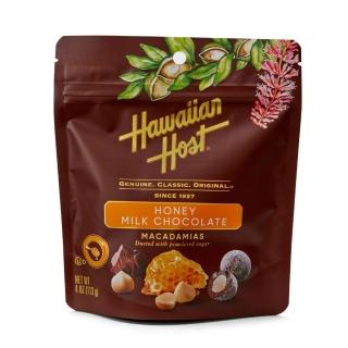 【Hawaiian Host】天堂夏威夷豆牛奶巧克力-蜂蜜口味(113g)