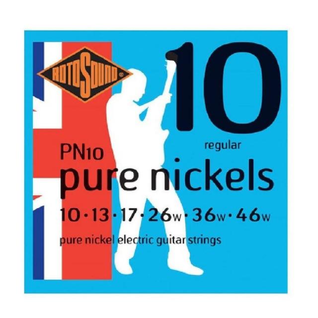 【Rotosound】Pure Nickels 10 - 46 純鎳電吉他弦
