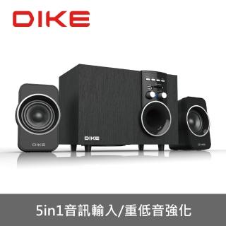 【DIKE】多媒體藍牙2.1聲道喇叭 音響(DSM305BK)