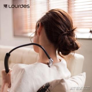 【日本ATEX官方旗艦館】Lourdes肩頸按摩器ATX-2030bk黑色(肩頸按摩器/不求人)