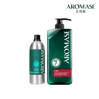 【Aromase 艾瑪絲】草本植萃洗髮精1000mL+草本養髮精華液500ml(多款任選/溫和調理頭皮)