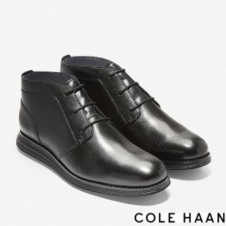 【Cole Haan】OG CHUKKA 真皮查卡靴 男鞋(黑色-C28212)