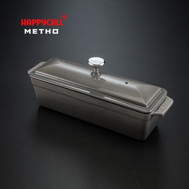 【韓國HAPPYCALL】METHO長方形多功能鑄鐵鍋30cm(電磁爐適用 1.75公升)