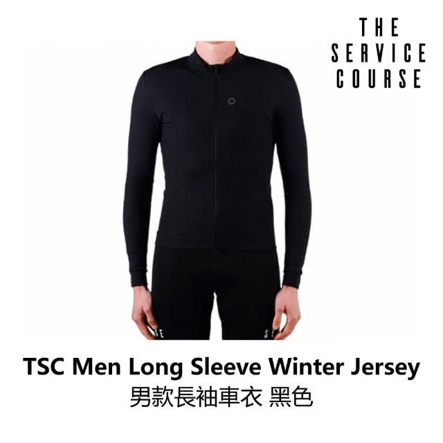 【The Service Course】Sleeve Winter Jersey 男款長袖車衣 黑色(B6SC-LWJ-BK0XXM)