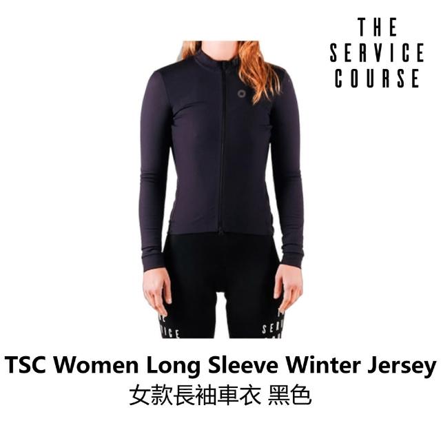 【The Service Course】Sleeve Winter Jersey 女款長袖車衣 黑色(B6SC-LWJ-BKXXXW)