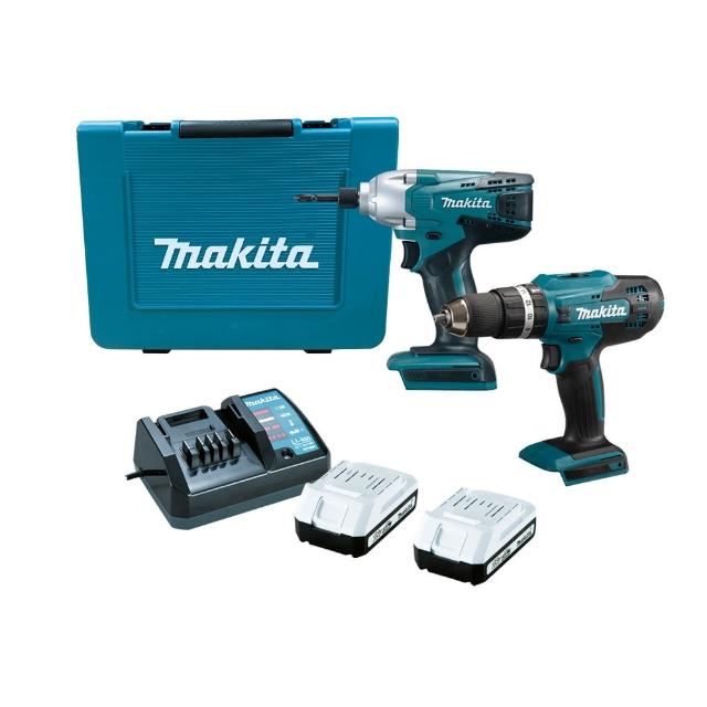 【MAKITA 牧田】牧科 DK18922A 18V雙機組 TD127+HP488(DK18922A)