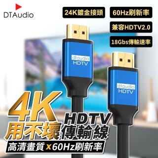 【聆翔】4K HDTV 2.0版 10米(4K 2K高清線 60Hz 18Gbs 適用HDMI線接口之設備)
