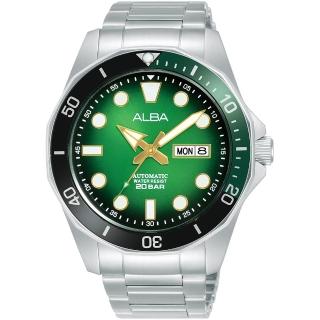 【ALBA】Tokyo Design 潛水風格機械錶-43mm(AL4537X1/Y676-X063G)