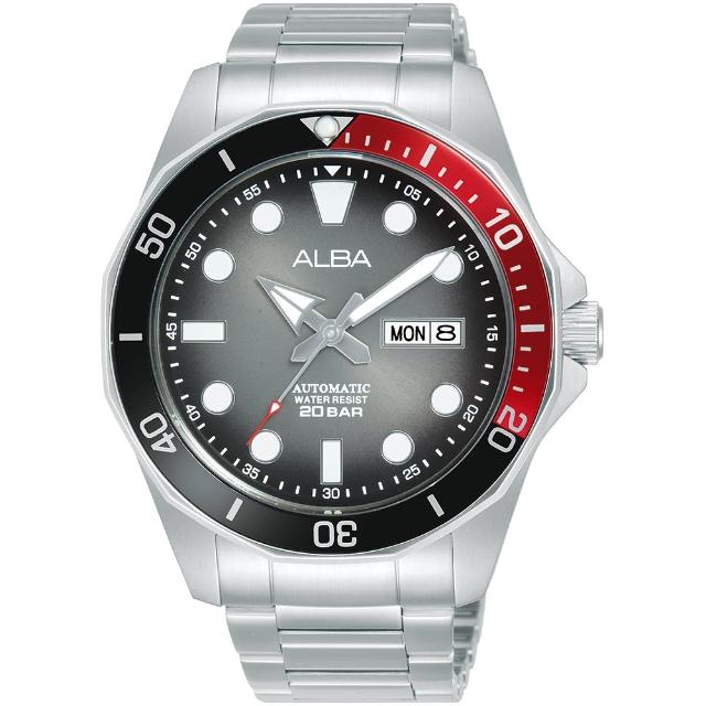 【ALBA】Tokyo Design 潛水風格機械錶-43mm(AL4539X1/Y676-X063N)