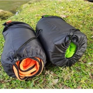 【May Shop】4入一組 露營野營旅行抓絨保暖睡袋
