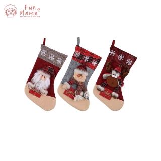 【放了媽媽】45公分聖誕大襪子-聖誕節佈置襪子-(3款可選)