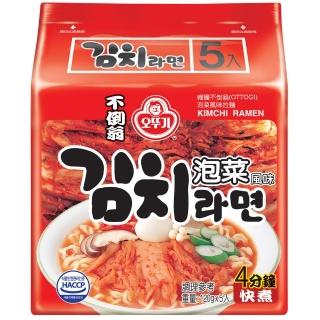 韓國不倒翁OTTOGI 泡菜風味拉麵(120g*5)