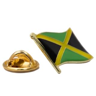 【A-ONE 匯旺】Jamaica 牙買加國家 紀念胸針 國家別針 紀念胸章 國旗胸針 紀念胸徽 金屬胸徽 遊學