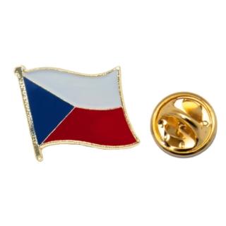 【A-ONE 匯旺】Czech Republic 捷克 國徽別針 紀念飾品 國徽胸章 國家飾品 紀念胸章 收藏 遊學