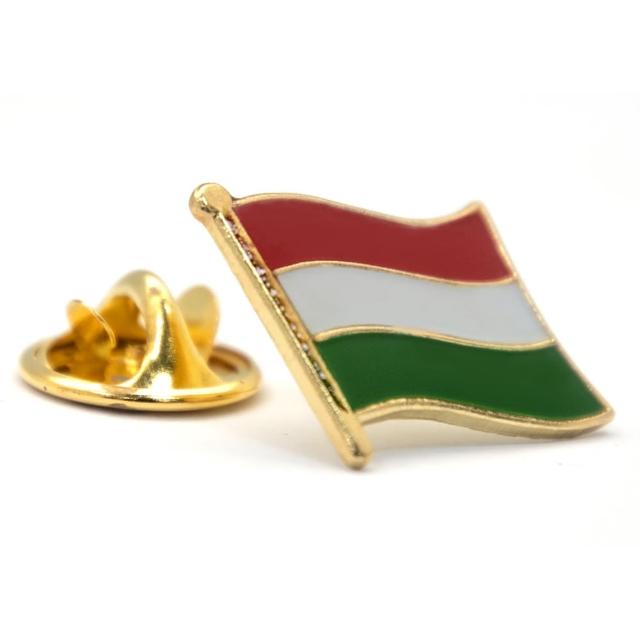【A-ONE 匯旺】HUNGARY 匈牙利 辨識胸針 國旗配飾 國徽徽章愛國 國慶 遊行 流行