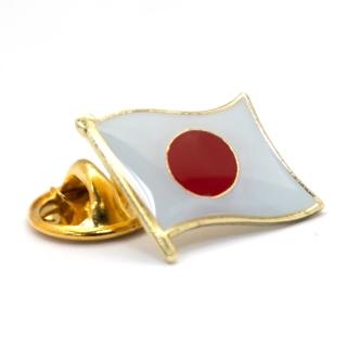 【A-ONE 匯旺】Japan 日本 國家胸針 國家飾品 愛國 國旗別針 辨識 西裝 時尚